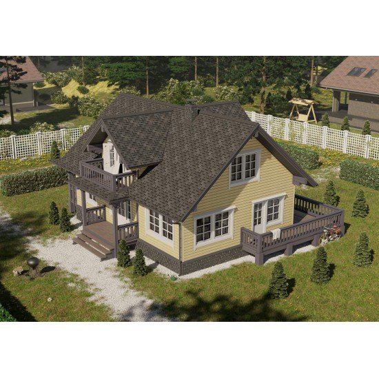 САЙДИНГ БРУС D6S РЯБИНА 3600х300мм DOCKE LUX