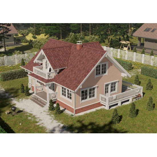 ГИБКАЯ ЧЕРЕПИЦА ШЕСТИГРАННИК КРАСНЫЙ DOCKE-PIE EURASIA