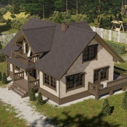 ГИБКАЯ ЧЕРЕПИЦА ШЕСТИГРАННИК СЕРЫЙ DOCKE-PIE EURASIA