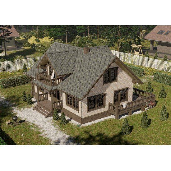 ГИБКАЯ ЧЕРЕПИЦА ШЕСТИГРАННИК ЗЕЛЕНЫЙ DOCKE-PIE EURASIA