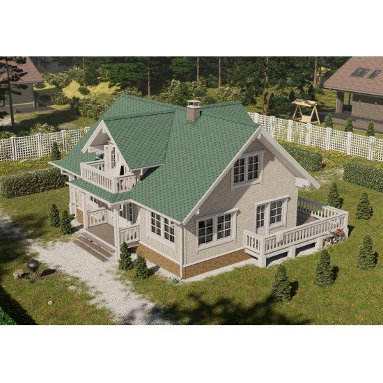 ГИБКАЯ ЧЕРЕПИЦА СОТА ЗЕЛЕНАЯ DOCKE-PIE STANDART