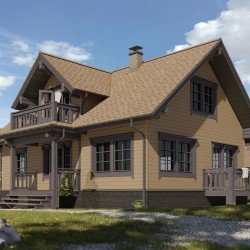 ЛАМИНИРОВАННАЯ ГИБКАЯ ЧЕРЕПИЦА DRAGON СВЕТЛО-КОРИЧНЕВЫЙ DOCKE-PIE EUROPA