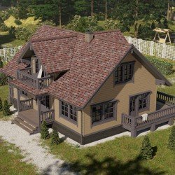 ЛАМИНИРОВАННАЯ ГИБКАЯ ЧЕРЕПИЦА DRAGON СЛИВА DOCKE-PIE PREMIUM