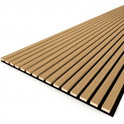 ПАНЕЛЬ СТЕНОВАЯ АКУСТИЧЕСКАЯ МДФ ДУБ САЛЬВАДОР TREND 2780х600х21мм (STELLA)