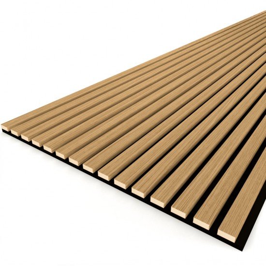 ПАНЕЛЬ СТЕНОВАЯ АКУСТИЧЕСКАЯ МДФ ДУБ САЛЬВАДОР TREND 2780х600х21мм (STELLA)