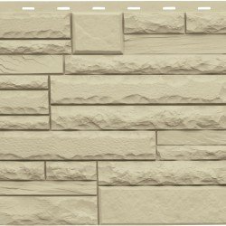 ФАСАДНАЯ ПАНЕЛЬ КАМЕНЬ СКАЛИСТЫЙ ЭКО ПЕСЧАНЫЙ 1100х430мм АЛЬТА-ПРОФИЛЬ