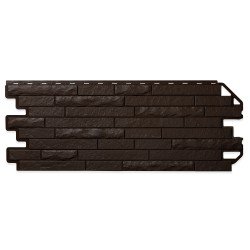 ФАСАДНАЯ ПАНЕЛЬ КИРПИЧ АНТИК ЭКО КОРИЧНЕВЫЙ 1160х420мм АЛЬТА-ПРОФИЛЬ