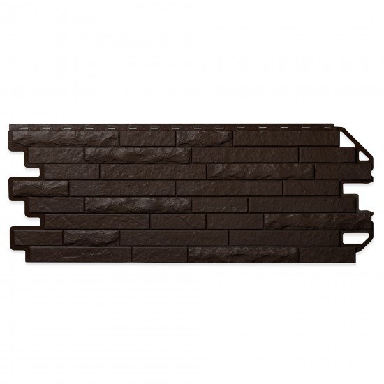 ФАСАДНАЯ ПАНЕЛЬ КИРПИЧ АНТИК ЭКО КОРИЧНЕВЫЙ 1160х420мм АЛЬТА-ПРОФИЛЬ