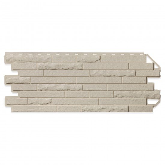 ФАСАДНАЯ ПАНЕЛЬ КИРПИЧ АНТИК ЭКО КРЕМОВЫЙ 1160х420мм АЛЬТА-ПРОФИЛЬ