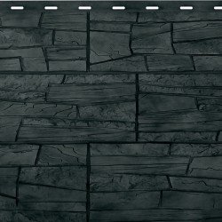 ФАСАДНАЯ ПАНЕЛЬ ГРАНД КАНЬОН ЭКО ГРАФИТ 1040х420мм АЛЬТА-ПРОФИЛЬ