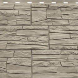 ФАСАДНАЯ ПАНЕЛЬ ГРАНД КАНЬОН ЭКО КРЕМОВЫЙ 1040х420мм АЛЬТА-ПРОФИЛЬ