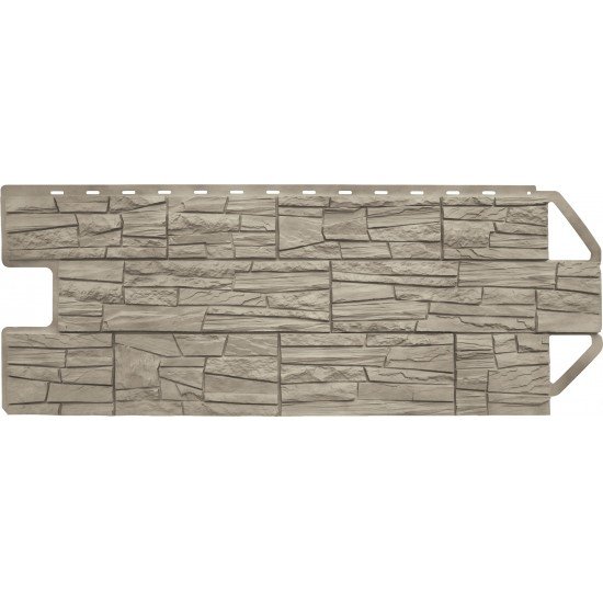 ФАСАДНАЯ ПАНЕЛЬ ГРАНД КАНЬОН ЭКО КРЕМОВЫЙ 1040х420мм АЛЬТА-ПРОФИЛЬ