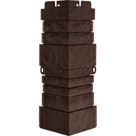 УГОЛ ДЕКОРАТИВНЫЙ ГРАНД КАНЬОН ЭКО КОРИЧНЕВЫЙ 450мм АЛЬТА-ПРОФИЛЬ