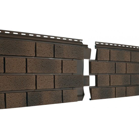 ФАСАДНАЯ ПАНЕЛЬ КЛИНКЕР БАЛТИК МАГМА 1950х292мм СТОУН-ХАУС S-LOCK Ю-ПЛАСТ