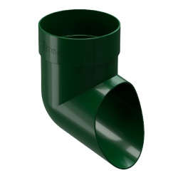 НАКОНЕЧНИК ТРУБЫ ПВХ D80 (DÖCKE DACHA)