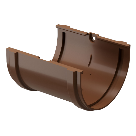 СОЕДИНИТЕЛЬ ЖЕЛОБА ПВХ D120 (DÖCKE PREMIUM)