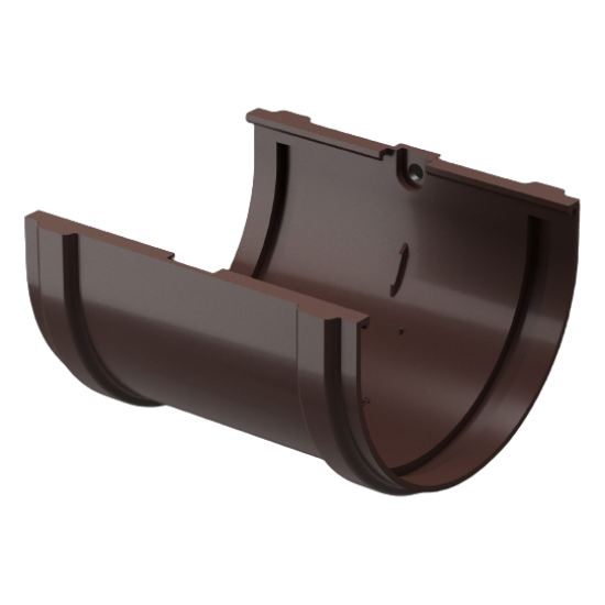СОЕДИНИТЕЛЬ ЖЕЛОБА ПВХ D120 (DÖCKE PREMIUM)