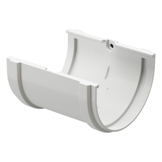СОЕДИНИТЕЛЬ ЖЕЛОБА ПВХ D120 (DÖCKE PREMIUM)
