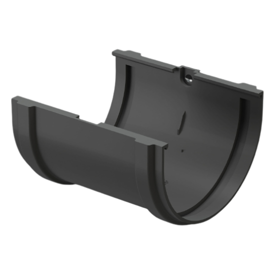СОЕДИНИТЕЛЬ ЖЕЛОБА ПВХ D120 (DÖCKE PREMIUM)