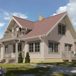 САЙДИНГ КОРАБЕЛЬНЫЙ БРУС ФИСТАШКИ D4.5D 3600х232мм DOCKE PREMIUM