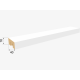 ИНТЕРЬЕРНАЯ РЕЙКА МДФ БЕЛАЯ БРИОНА 2,7м (STELLA)