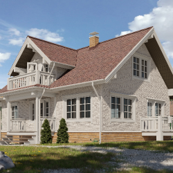 СОФИТ КАШТАН 3000х305мм DOCKE STANDART