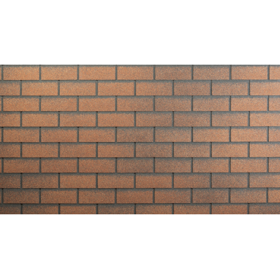 ФАСАДНАЯ БИТУМНАЯ ПЛИТКА КЛУБНИКА DOCKE BRICK PREMIUM