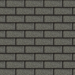 ФАСАДНАЯ БИТУМНАЯ ПЛИТКА СЕРАЯ DOCKE BRICK PREMIUM