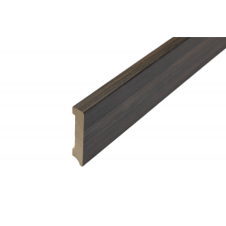 ПЛИНТУС НАПОЛЬНЫЙ ВЕНГЕ ИЗ СИБИРСКОЙ СОСНЫ 2400х80мм КТМ