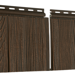 ФАСАДНАЯ ПАНЕЛЬ ЩЕПА КАШТАНОВАЯ 2000х206мм ХОКЛА S-LOCK Ю-ПЛАСТ