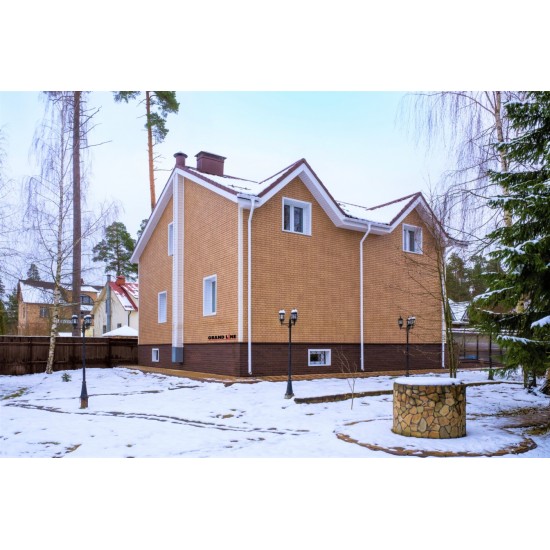 Фасадная Панель Балтийский Кирпич ЯНТАРЬ Я-ФАСАД 1540х302мм GRAND-LINE