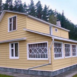 САЙДИНГ БЛОК-ХАУС ЛЮКС ОЛЬХА ВН-01 3100х202мм АЛЬТА-ПРОФИЛЬ