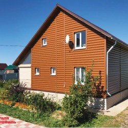 САЙДИНГ АКРИЛОВЫЙ БЛОК-ХАУС ПРЕМИУМ ДУБ СВЕТЛЫЙ ВН-01 3100х202мм АЛЬТА-ПРОФИЛЬ