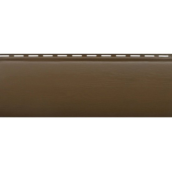 САЙДИНГ АКРИЛОВЫЙ БЛОК-ХАУС ПРЕМИУМ ОРЕХ ТЕМНЫЙ ВН-01 3100х202мм АЛЬТА-ПРОФИЛЬ