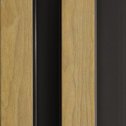 СТЕНОВАЯ РЕЕЧНАЯ ПАНЕЛЬ ДУБ ИМПЕРСКИЙ 2950х122мм 3D-PROF XL (COMFORT)