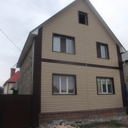 САЙДИНГ БЛОК-ХАУС ПРЕСТИЖ ПЕРСИКОВЫЙ ВН-02 3100х320мм АЛЬТА-ПРОФИЛЬ