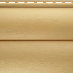 САЙДИНГ БЛОК-ХАУС ПРЕСТИЖ ЗОЛОТИСТЫЙ ВН-02 3100х320мм АЛЬТА-ПРОФИЛЬ