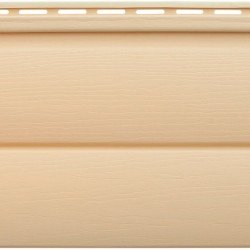 САЙДИНГ БЛОК-ХАУС ПРЕСТИЖ ЗОЛОТИСТЫЙ ВН-03 3000х222мм АЛЬТА-ПРОФИЛЬ