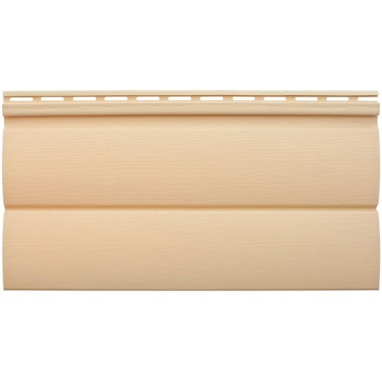 САЙДИНГ БЛОК-ХАУС ПРЕСТИЖ ЗОЛОТИСТЫЙ ВН-03 3000х222мм АЛЬТА-ПРОФИЛЬ