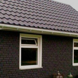 ФАСАДНАЯ ПАНЕЛЬ КИРПИЧ КОРИЧНЕВЫЙ 3025х230мм СТОУН-ХАУС Ю-ПЛАСТ