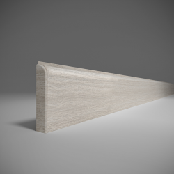 ПЛИНТУС НАПОЛЬНЫЙ ИЗ ВСПЕНЕННОГО ПВХ ДУБ ПАТИНА 084 2200х80мм COMFORT