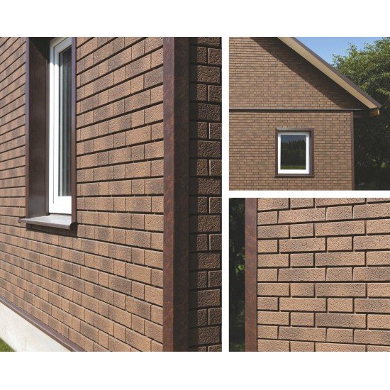 ФАСАДНАЯ ПАНЕЛЬ КЛИНКЕР БАЛТИК МАГМА 1950х292мм СТОУН-ХАУС S-LOCK Ю-ПЛАСТ