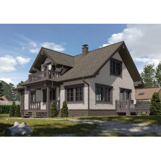 ФАСАДНАЯ ПАНЕЛЬ KLINKER МОНТЕ PREMIUM 1103х432мм DOCKE