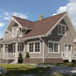 ФАСАДНАЯ БИТУМНАЯ ПЛИТКА ВАГАСИ DOCKE BRICK PREMIUM