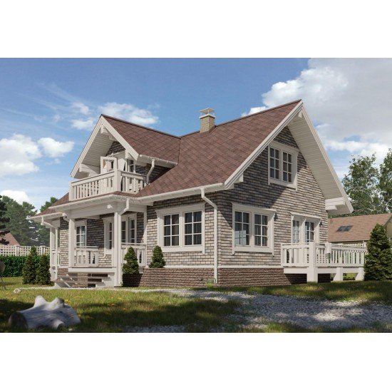 ФАСАДНАЯ БИТУМНАЯ ПЛИТКА ВАГАСИ DOCKE BRICK PREMIUM