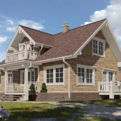 ФАСАДНАЯ БИТУМНАЯ ПЛИТКА ПЕСЧАНАЯ DOCKE BRICK PREMIUM