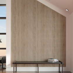 ПАНЕЛЬ СТЕНОВАЯ АКУСТИЧЕСКАЯ МДФ ДУБ СОНОМА TREND 2780х600х21мм (STELLA)