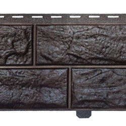 ФАСАДНАЯ ПАНЕЛЬ ВУЛКАНИЧЕСКИЙ КАМЕНЬ ОБСИДИАН 3020х225мм АЛЬТА-ПРОФИЛЬ