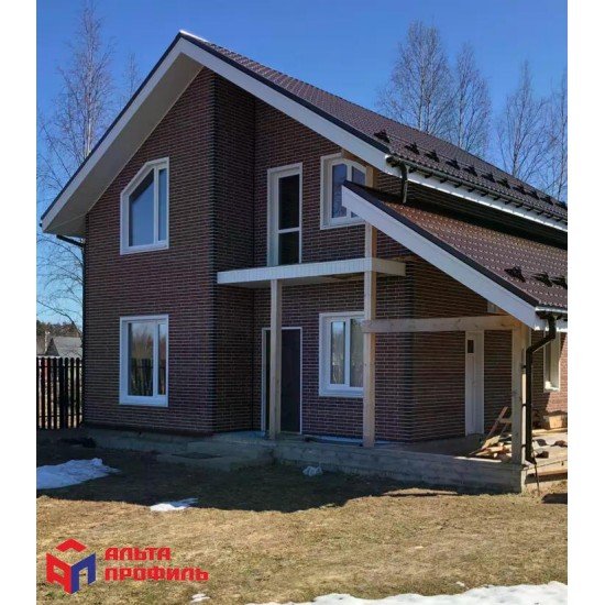 ФАСАДНАЯ ПАНЕЛЬ КИРПИЧ КРАСНЫЙ 1110х450мм АЛЬТА-ПРОФИЛЬ