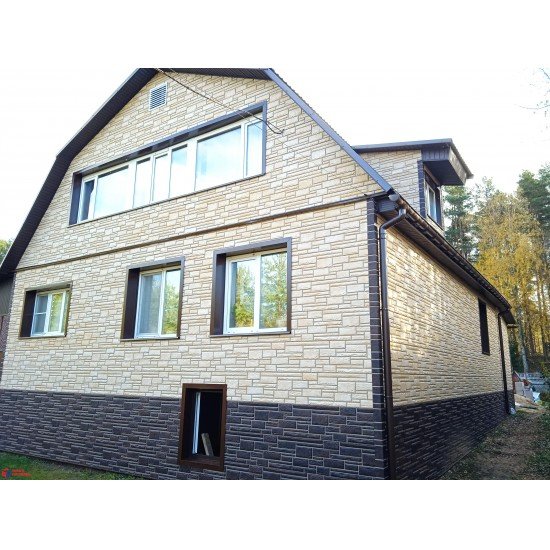 ФАСАДНАЯ ПАНЕЛЬ КАМЕНЬ ПЕСЧАНИК 1010х450мм АЛЬТА-ПРОФИЛЬ